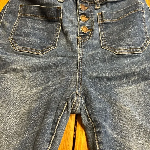 Judy Blue High Rise Blue Jeans with Modern Wash Button Fly Size 9/29 - Picture 8 of 8
